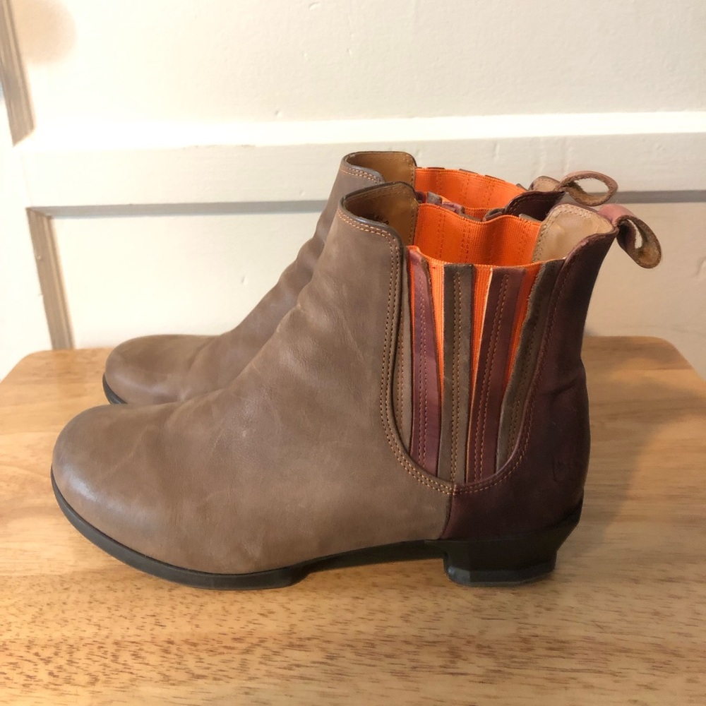 John Fluevog leather boots, size 9.5 Women’s